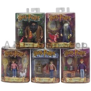 Harry Potter Magical Minis Collection Hagrid, Ron, Dumbledore & More Mattel 2001